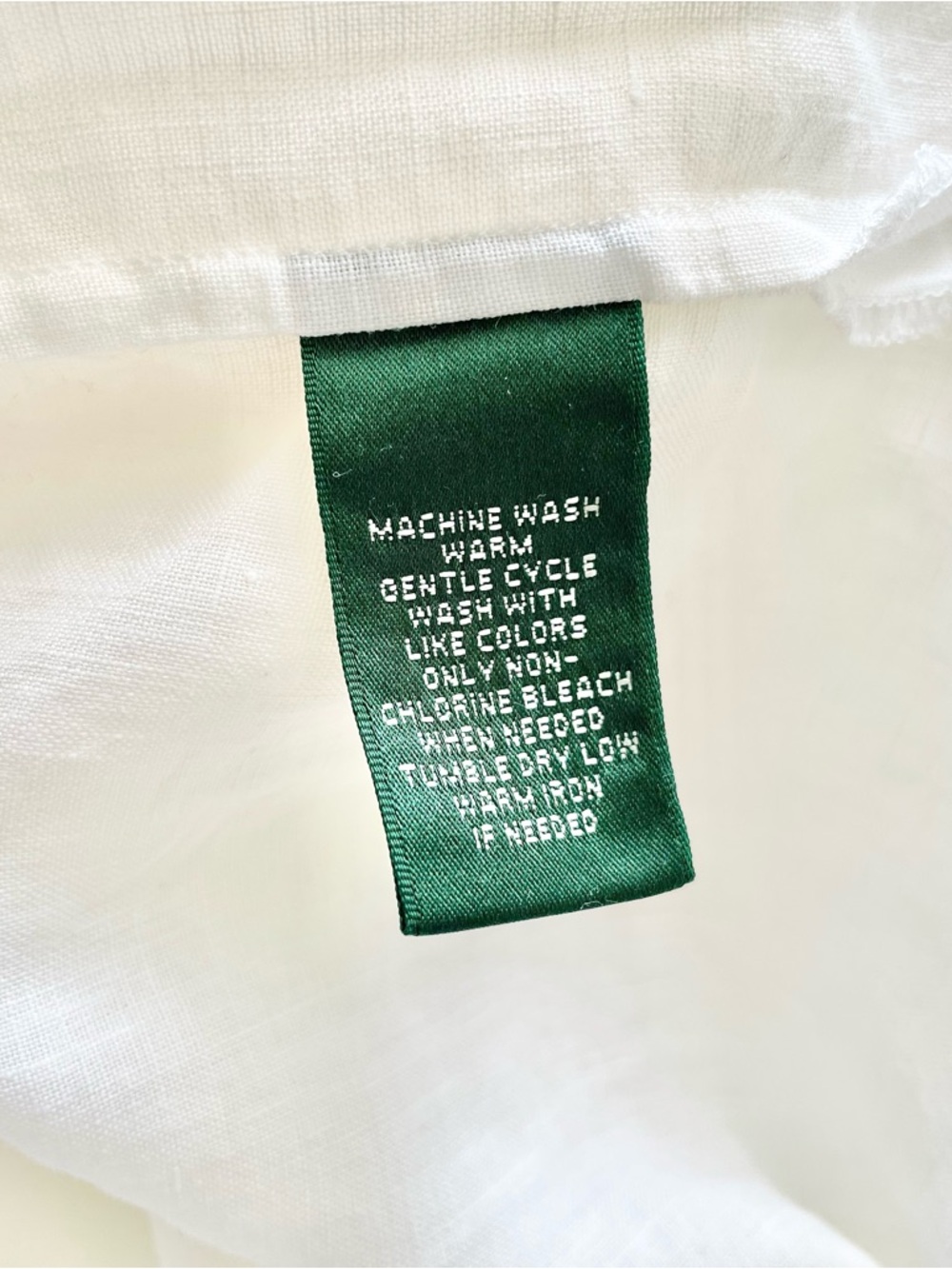 Ralph Lauren Cream Pintuck Button-Front Blouse - Picture 4 of 16